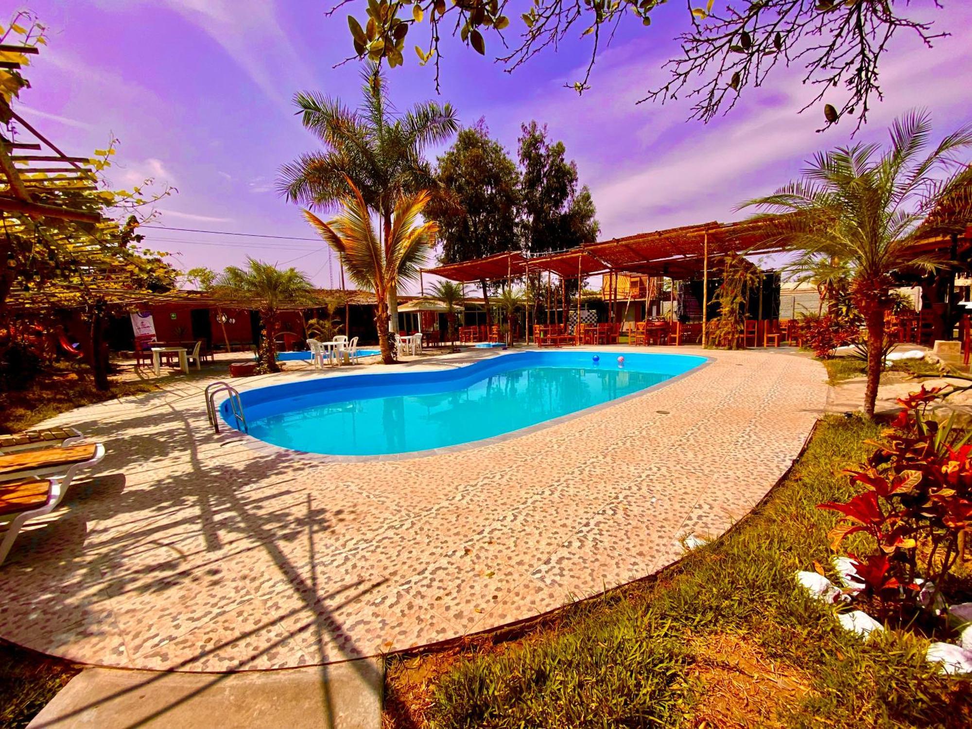 La Colpa Hotel Chincha Baja Buitenkant foto