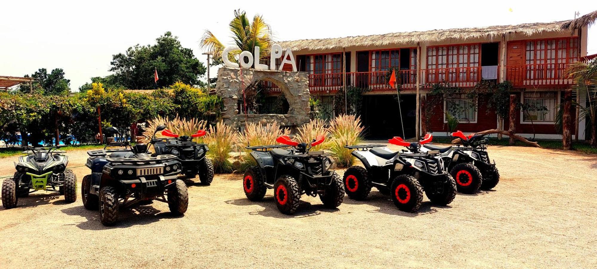 La Colpa Hotel Chincha Baja Buitenkant foto
